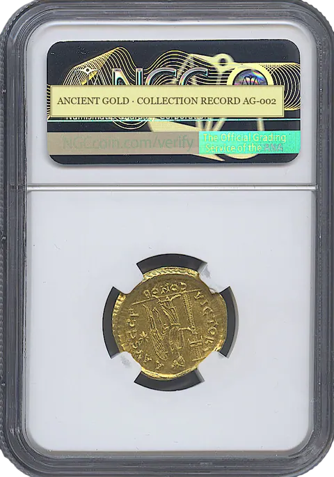 Anastasius I: A Solidus between Rome and Byzantium — reverse