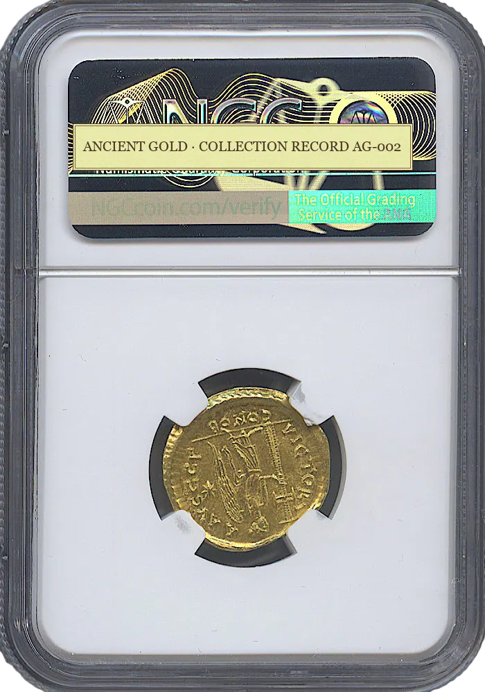 Anastasius I: A Solidus between Rome and Byzantium — reverse