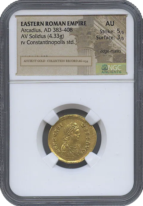 The Gold Solidus and Its Weight Standard — obverse
