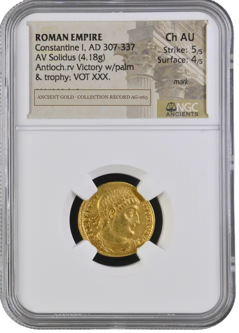 Reading Imperial Portraiture in Gold — obverse