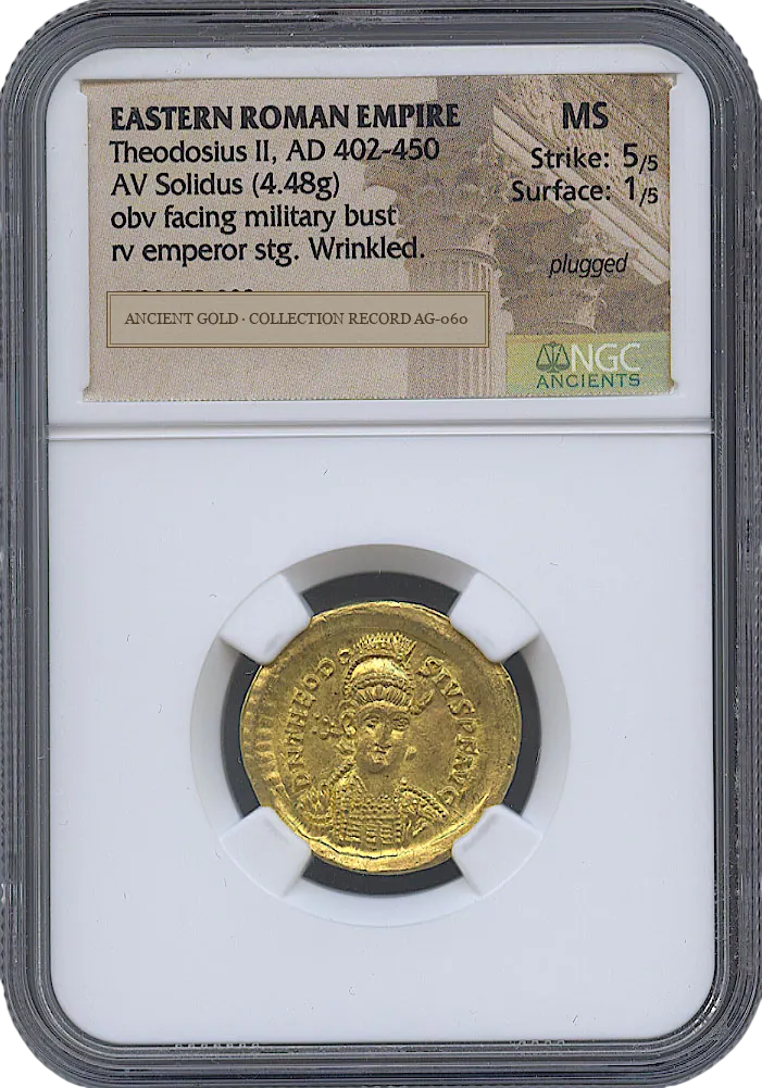 Theodosius II: The Armed Emperor and the Eternal Capital — obverse