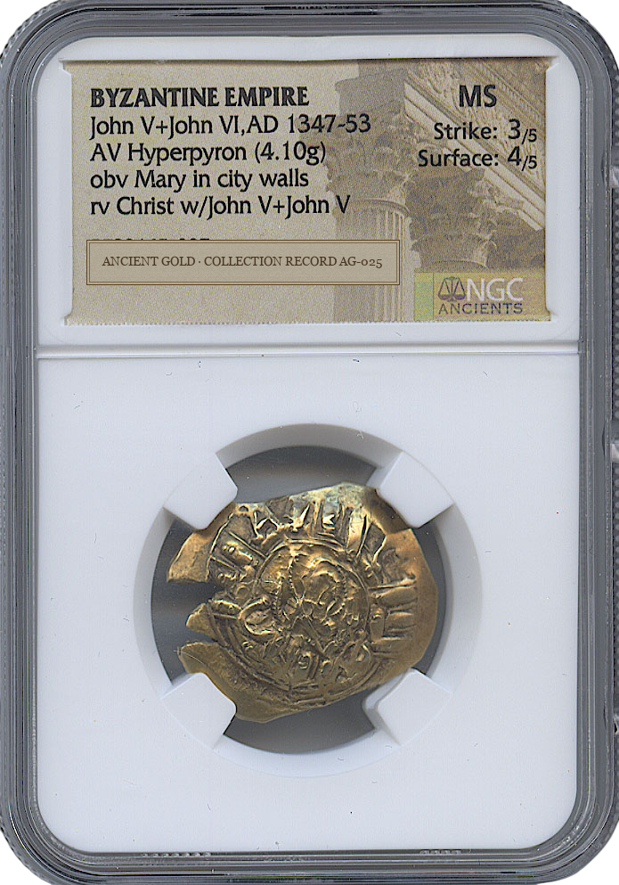 John V and John VI Gold Hyperpyron
