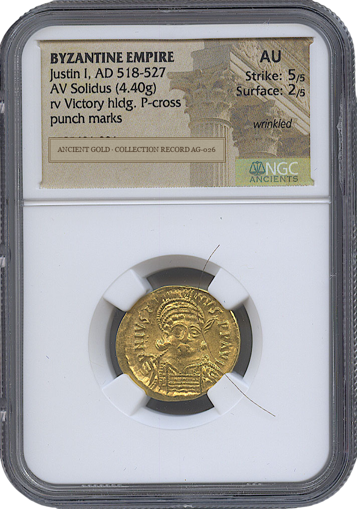 Justin I Gold Solidus