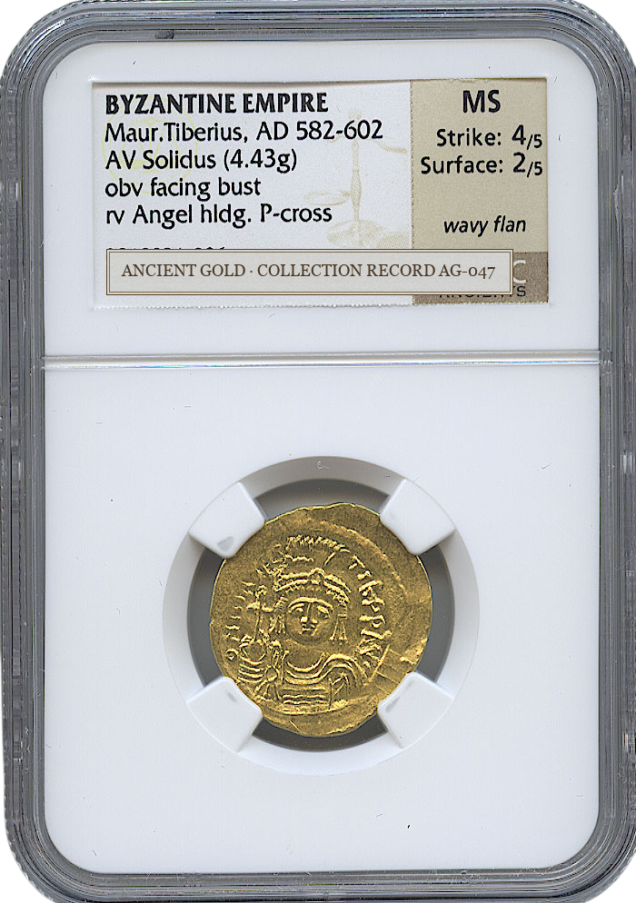 Maurice Tiberius Gold Solidus